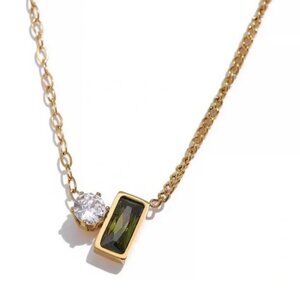 14K Gold filled Gold Duo Necklace